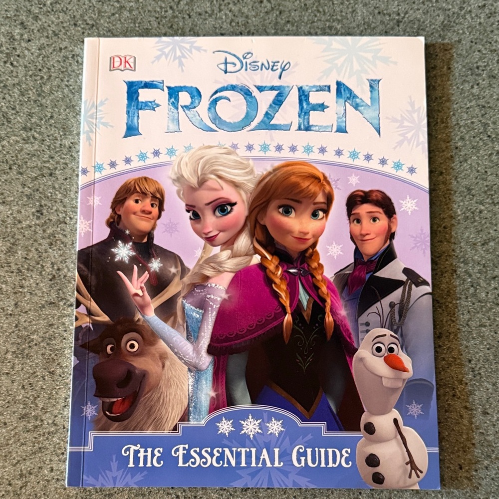 New Disney Frozen Illustrated book movie companion